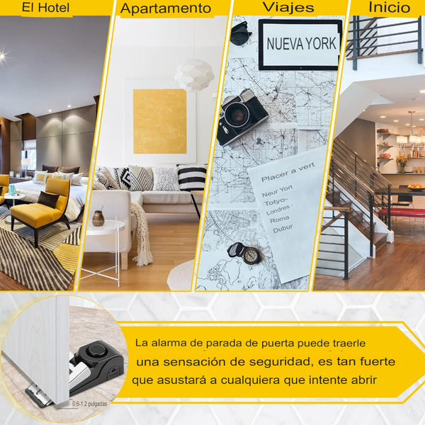 DoorShield - Alarma de Tope de Puerta