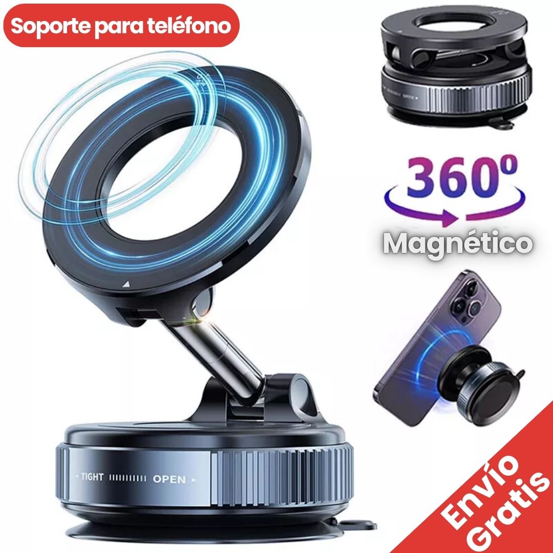 Soporte magnético para teléfono SnapHold 360°